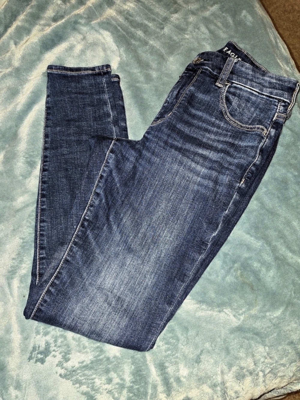 American Eagle Next Level Stretch Skinny Jeans Size 6 Long